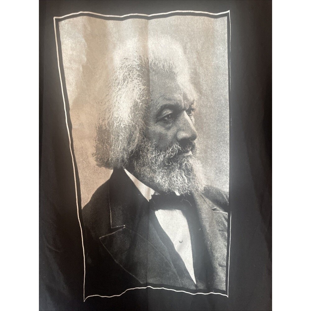 Frederic Douglass Respect Due Shirt NWT XL Short Sleeve Juneteenth Black History